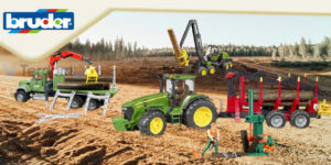 Seria Traktor Bruder oferuje wiele różnych modeli traktorów